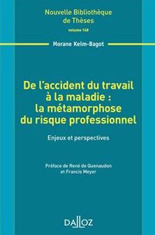 De l'accident du travail à la maladie : la métamorphose du risque professionnel