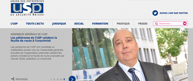 L'USP met en ligne son nouveau site internet