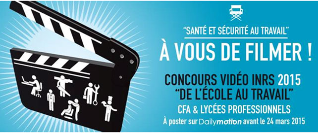 3e concours vidéo « Santé et Sécurité au Travail »