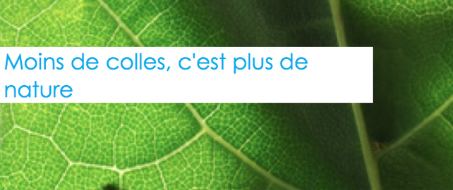 Zéro colle, une solution innovante au risque chimique 