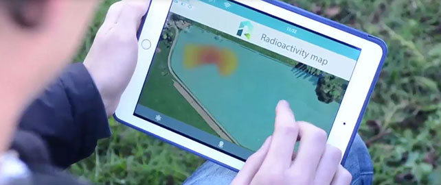 Un nouveau détecteur de radioactivité de poche et connecté 
