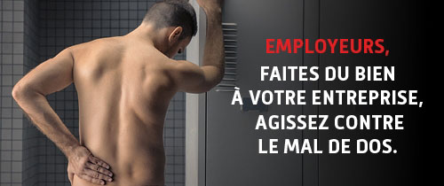 L'Assurance Maladie mobilise les entreprises contre le mal de dos