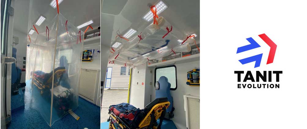 Un spécialiste des matériels de secours met au point une housse de confinement innovante pour le transport des malades 