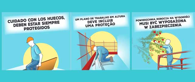 Accidents du travail : une campagne de sensibilisation disponible en plusieurs langues