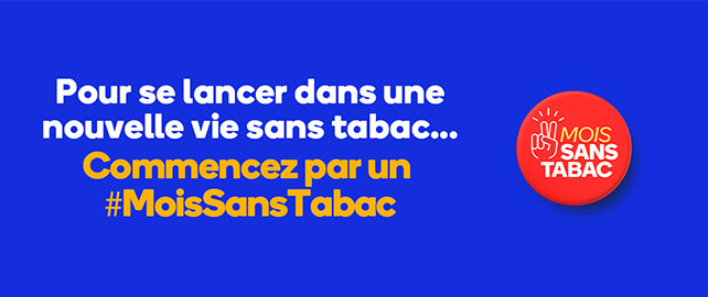 Participez à la 6ème édition du Mois sans tabac