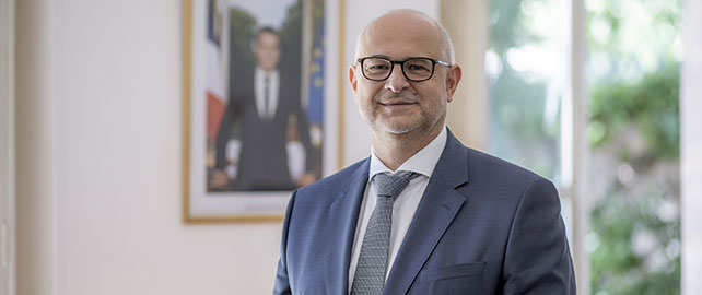 Visite de Laurent Pietraszewski à Préventica Paris