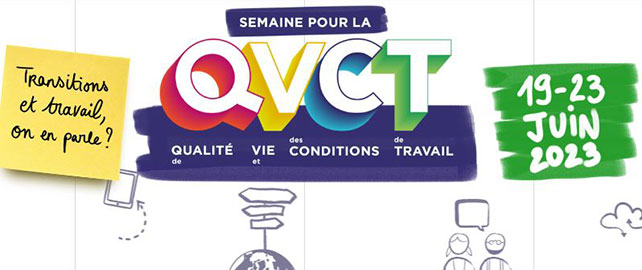 « Transitions et travail : on en parle ? » : découvrez le programme de La Semaine pour la qualité de vie et des conditions de travail 2023