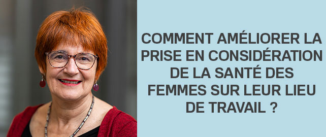 Rencontres Santé au travail 2024 : Florence Chappert propose des solutions pour une santé professionnelle équitable 