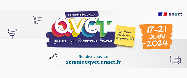 Semaine pour la qualité de vie et des conditions de travail : focus sur l'anticipation du travail de demain