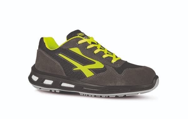 Chaussure de securité basse de type sport - YELLOW - S1P SRC ESD - RED LION