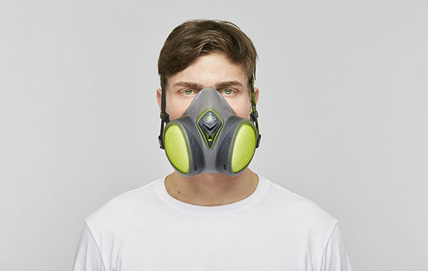 Demi-masque à filtres intégrés - BLS serie 8000Next