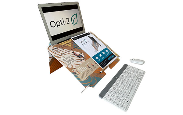Opti-2, le rehausseur d'ordinateur portable ergonomique