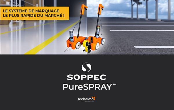 Système de marquage par peinture et adhésif SOPPEC DRIVER™