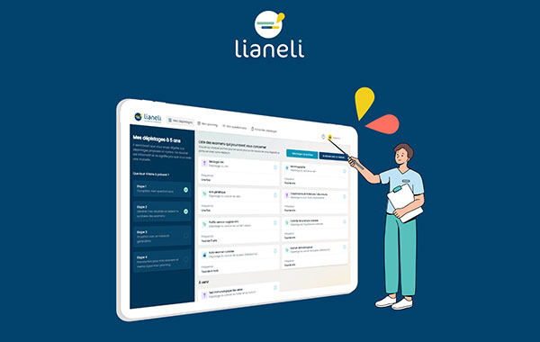 Plateforme de gestion des dépistages santé personnalisés - Lianeli