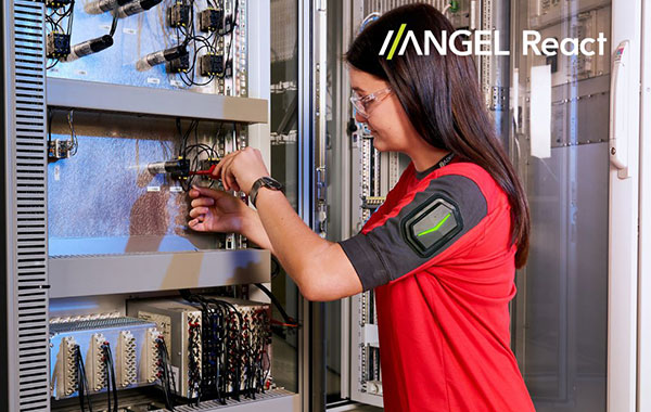 Vêtement connecté avec système de détection d'électrisation - ANGEL REACT by ADRESYS