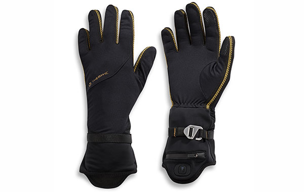Sous-gants chauffants légers et ajustés à la main